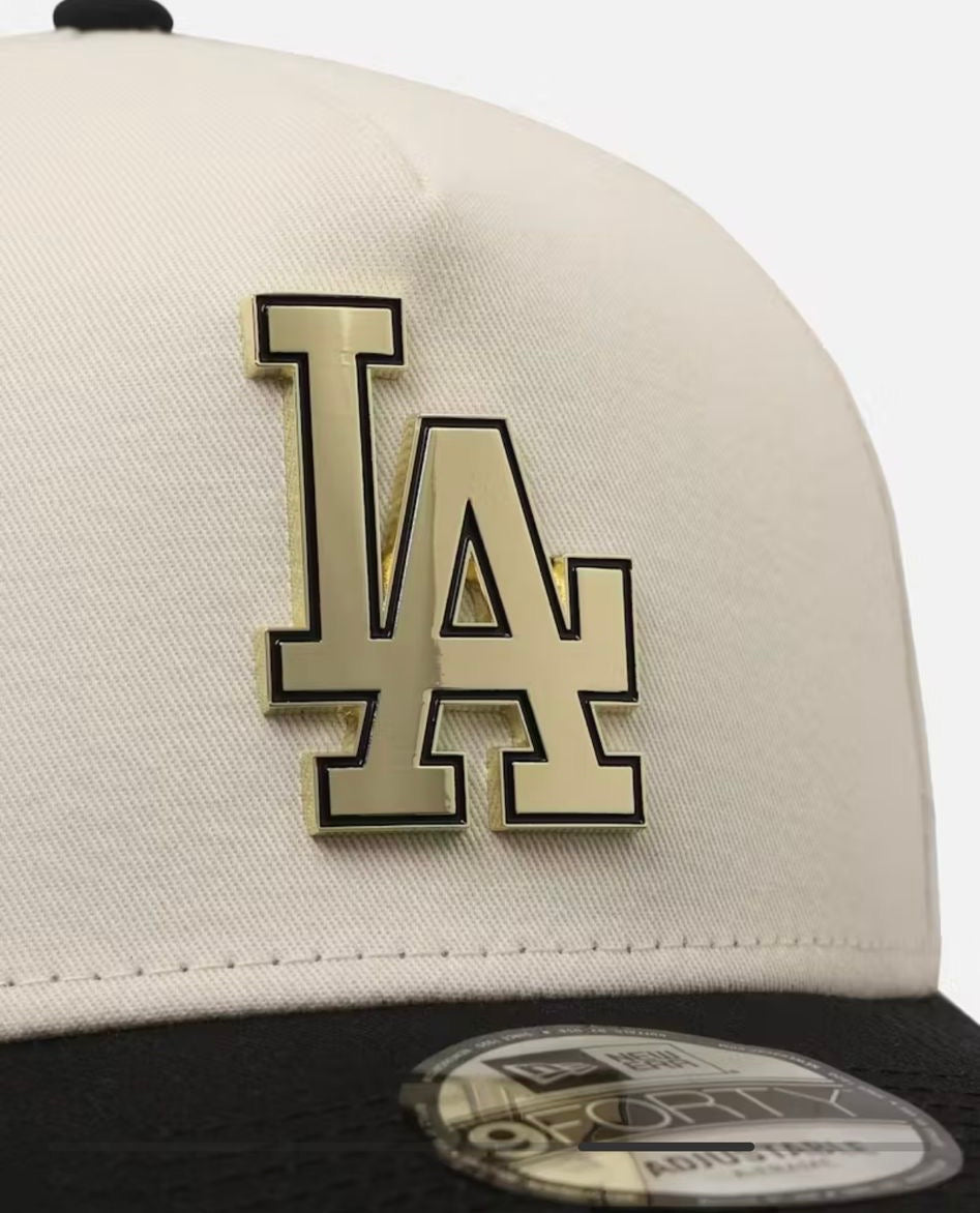 Los Angeles Dodgers 'Pin Metálico Gold' 9FORTY A-Frame Snapback