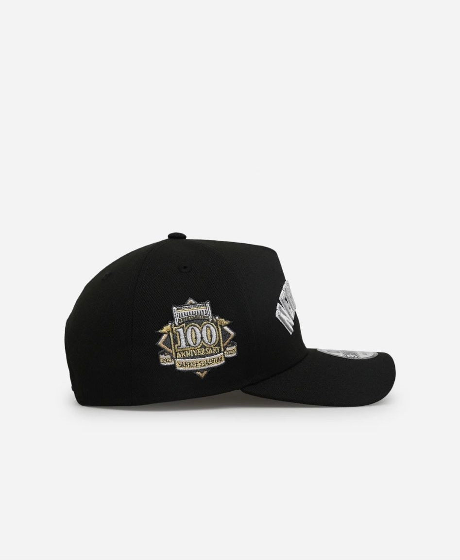 NY YANKEES MEDAL WORDMARK 9FORTY A-FRAME SNAPBACK