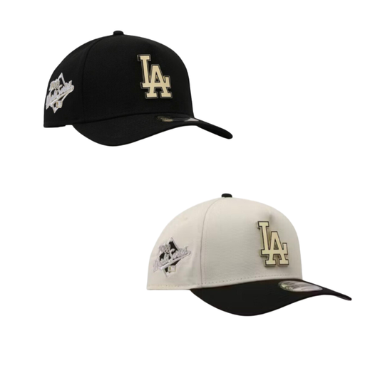 Los Angeles Dodgers 'Pin Metálico Gold' 9FORTY A-Frame Snapback